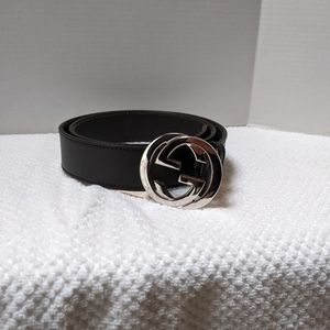 Interlocking G Gucci Leather Belt